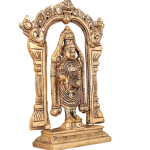 Brass Superfine Tirupati Balaji Idol 6.5 Inch - Premium Compact Divine Murti | Jaipurio